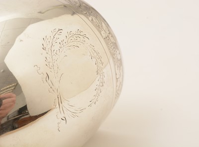 Lot 38 - A George III silver provincial goblet