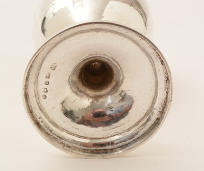 Lot 38 - A George III silver provincial goblet