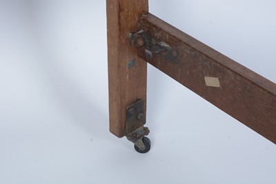 Lot 14 - Robert "Mouseman" Thompson of Kilburn: an oak single bed