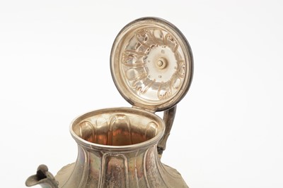 Lot 94 - A Victorian silver four-piece tea and coffee service