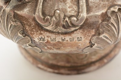 Lot 94 - A Victorian silver four-piece tea and coffee service