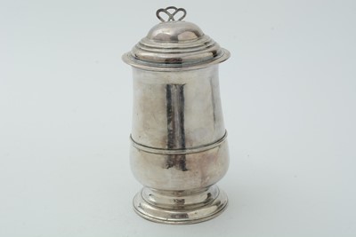 Lot 96 - A George II silver north country provincial tankard