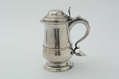 Lot 96 - A George II silver north country provincial tankard