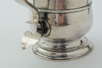 Lot 96 - A George II silver north country provincial tankard