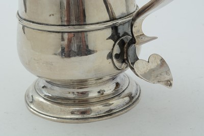 Lot 96 - A George II silver north country provincial tankard