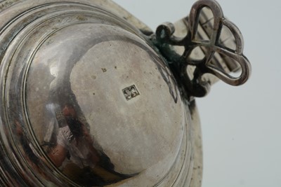 Lot 96 - A George II silver north country provincial tankard