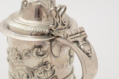 Lot 97 - A George III silver north country provincial tankard