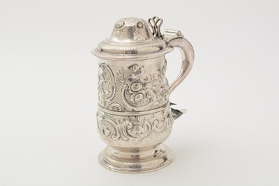 Lot 97 - A George III silver north country provincial tankard