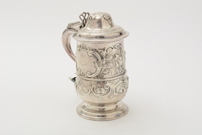 Lot 97 - A George III silver north country provincial tankard