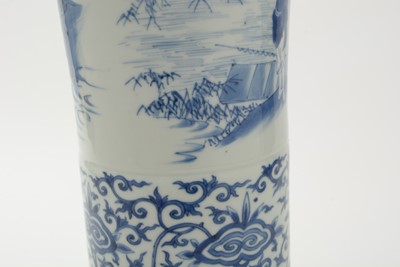 Lot 743 - Chinese Transitional Gu form vase