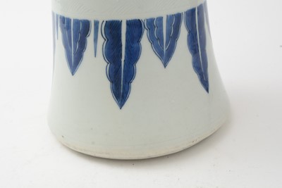 Lot 743 - Chinese Transitional Gu form vase