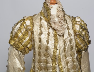 Lot 36 - The Earl of Westmorland’s tunic, pair of breeches and coronet