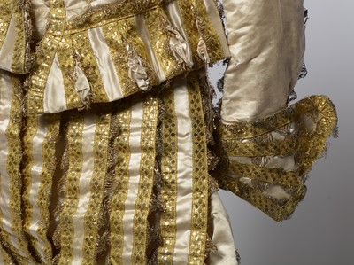 Lot 36 - The Earl of Westmorland’s tunic, pair of breeches and coronet