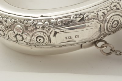 Lot 20 - A George V regimental silver bugle