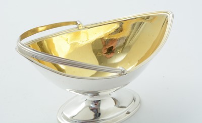 Lot 29 - A George III silver sugar basket