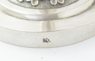 Lot 104 - A late 19th century Chinese silver goblet