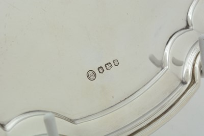 Lot 10 - An Elizabeth II silver salver