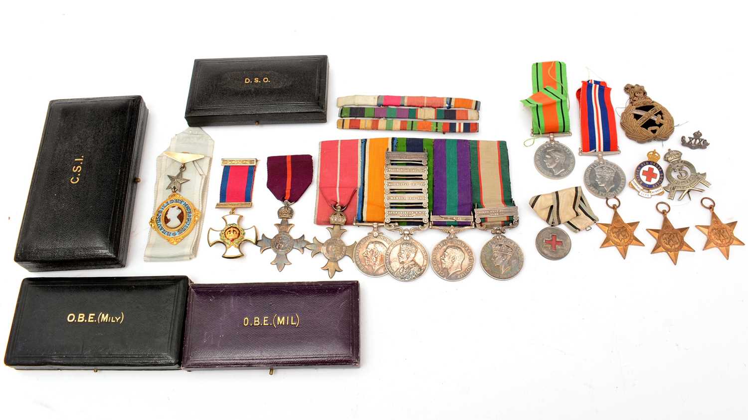 204 - The Most Exalted Order of the Star of India group of medals awarded to James Balfour Macdonald 