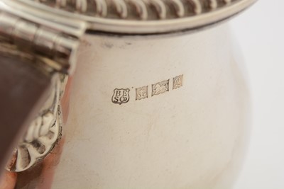 Lot 3 - An Elizabeth II silver teapot
