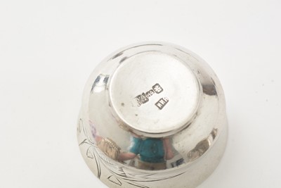 Lot 39 - A small group of miniature silver pieces