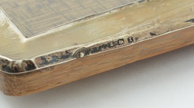 Lot 31 - Eight various silver mounted rectangular photograph frames