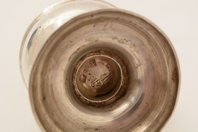 Lot 55 - A George II silver caster