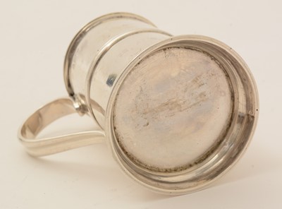 Lot 56 - A George IV silver kitchen pepper or dredger