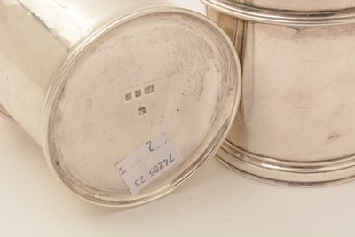 Lot 60 - An antique silver beaker