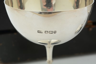 Lot 69 - A late Victorian cased set of six silver sundae cups or goblets
