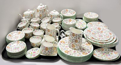 Lot 237 - A Minton Haddon Hall dinner and tea service
