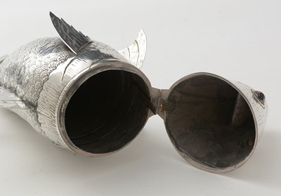 Lot 106 - A 20th Century Spanish silver articulated fish or table decoration