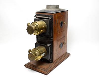 Lot 447 - An early 20th Century Biunial Magic Lantern