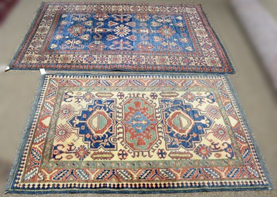 Lot 94 - A Turkish rug and another.
