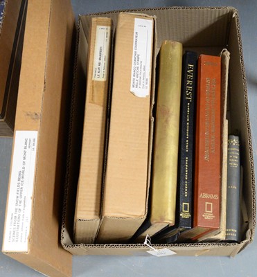 Lot 503 - A selection of coffee table mountaineering books
