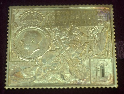 Lot 950 - Royal Mint for Hallmarks Replica Limited Postal Union Congress replica £1 stamp