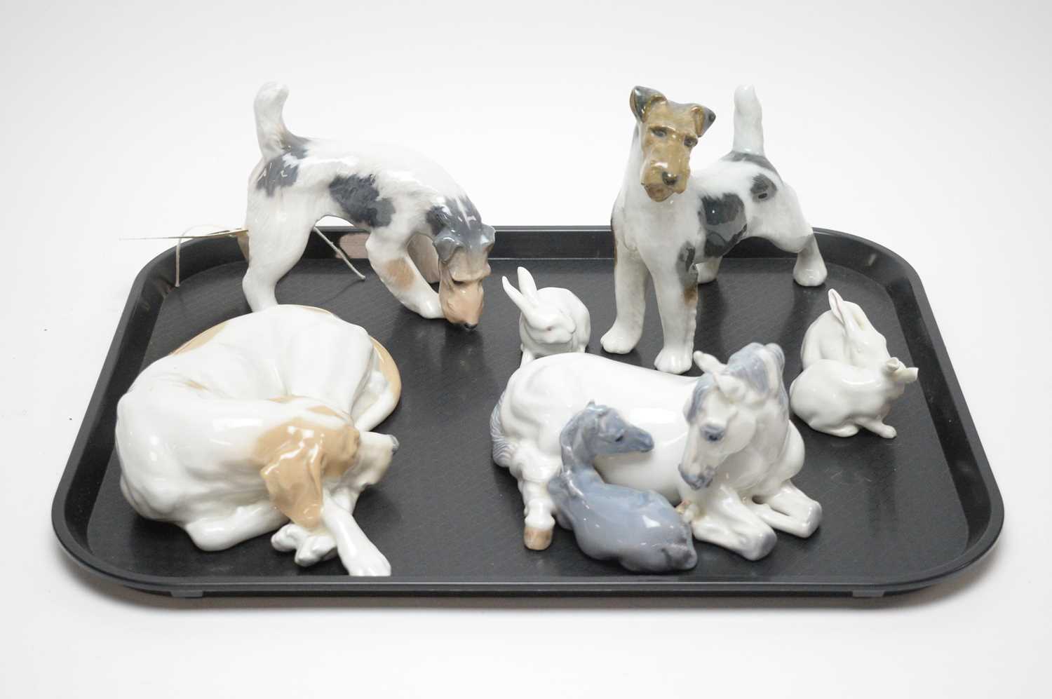 Lot 260 - A collection of Royal Copenhagen figures