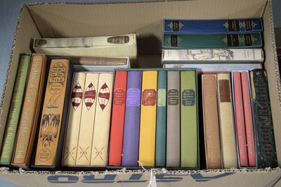 Lot 505 - A collection of Folio Society books.