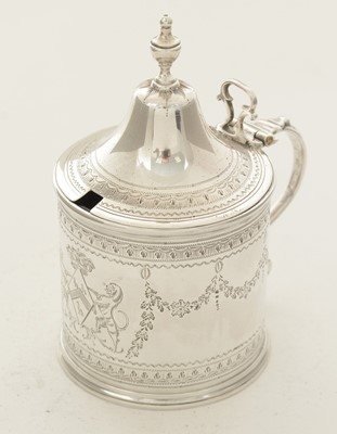 Lot 40 - A George III Silver mustard pot