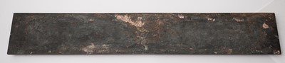 Lot 785 - A late Victorian steam engine locomotive name-plate 'Bamburgh'