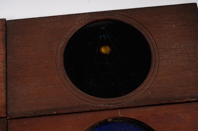 Lot 424 - A collection of four polychrome Carpenter and Westley magic lantern slides