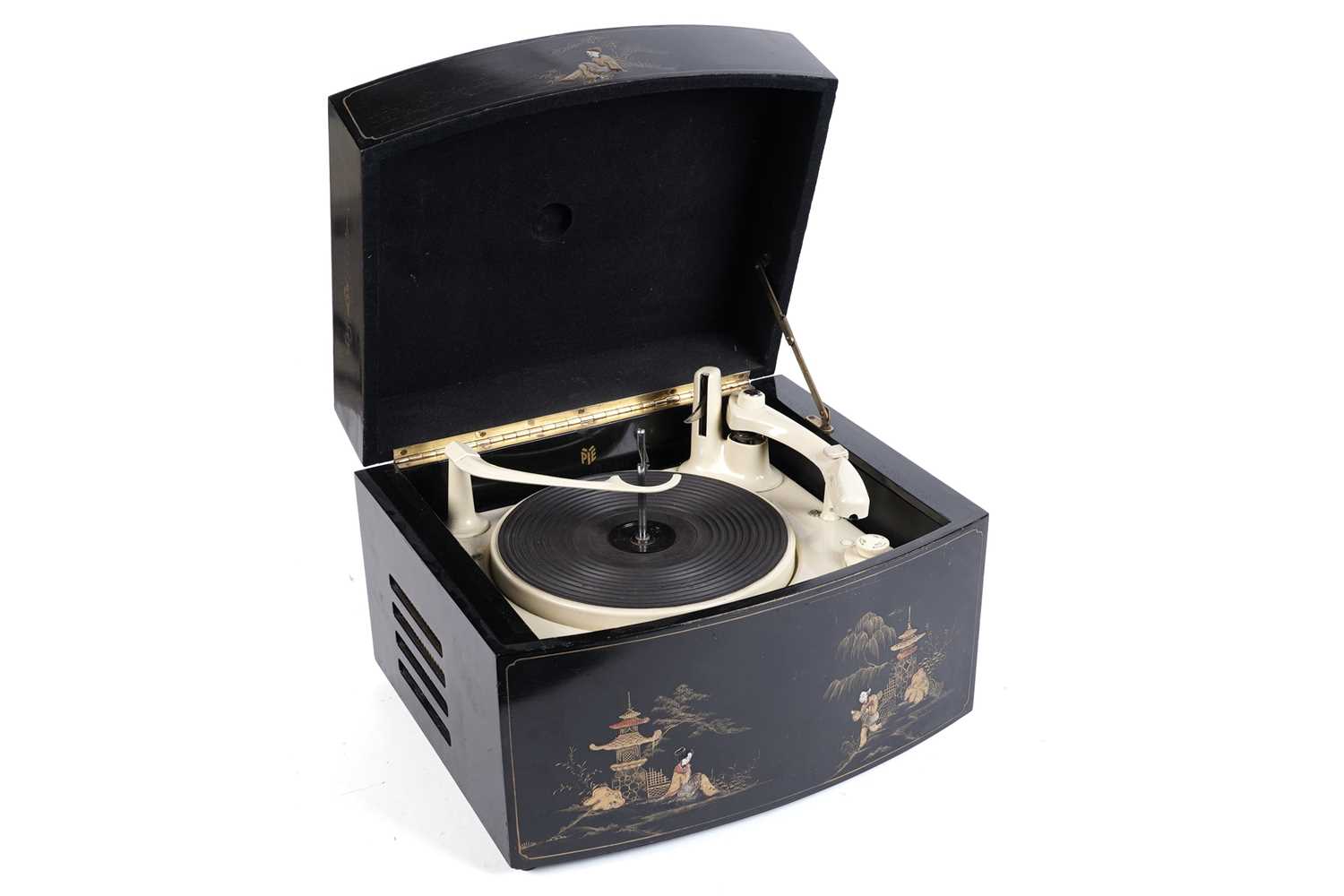 Lot 445 - A Pye 'Black Box' record player