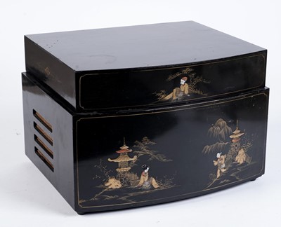 Lot 445 - A Pye 'Black Box' record player