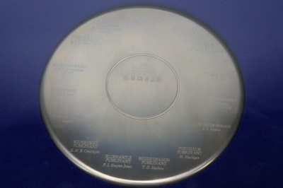 Lot 250 - A Queen Elizabeth II Silver Jubilee silver plate