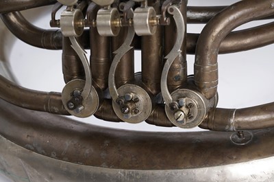 Lot 9 - Brass Helicon BBb tuba