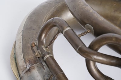 Lot 9 - Brass Helicon BBb tuba