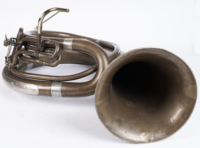 Lot 9 - Brass Helicon BBb tuba