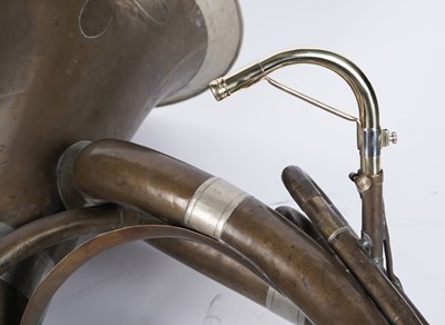 Lot 9 - Brass Helicon BBb tuba