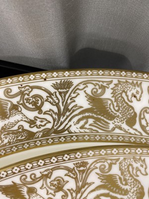 Lot 309 - A Wedgwood ‘Gold Florentine’ tea and dinner service