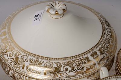 Lot 309 - A Wedgwood ‘Gold Florentine’ tea and dinner service
