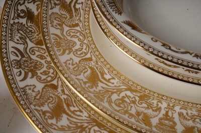 Lot 309 - A Wedgwood ‘Gold Florentine’ tea and dinner service